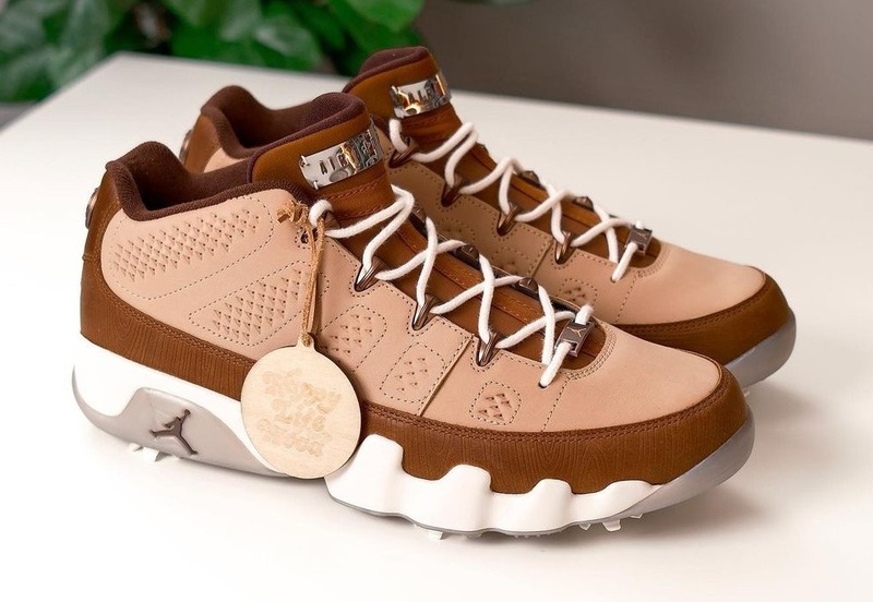 Happy Life Wood and Air Jordan 9 Low Golf Bring Art to the